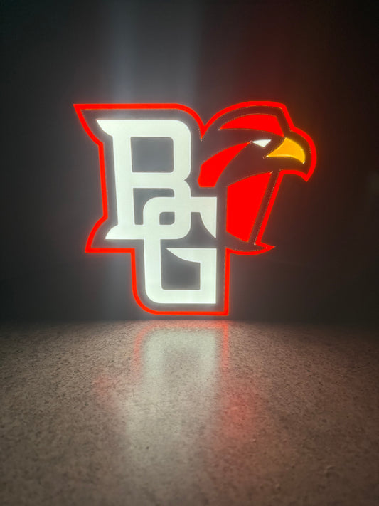 Bowling Green light up sign
