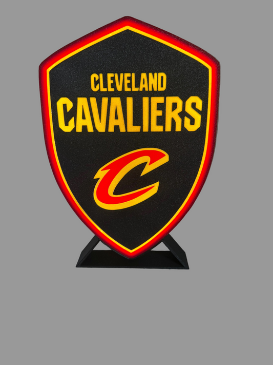Cleveland Cavaliers light up sign