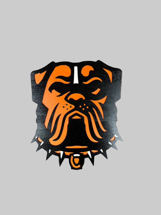 Cleveland Browns Dog wood sign