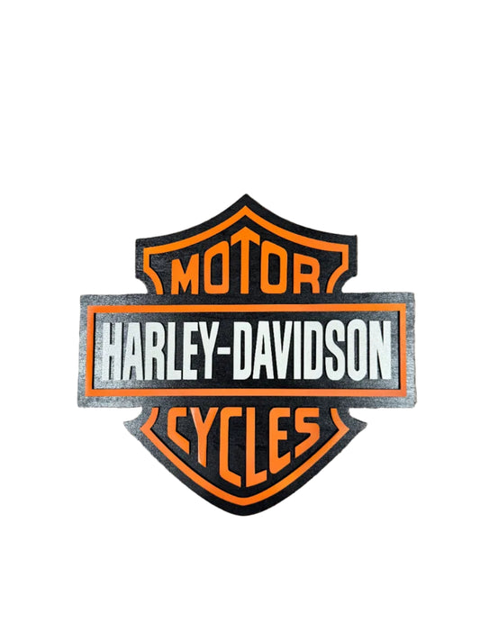 Harley Davidson Wood Sign