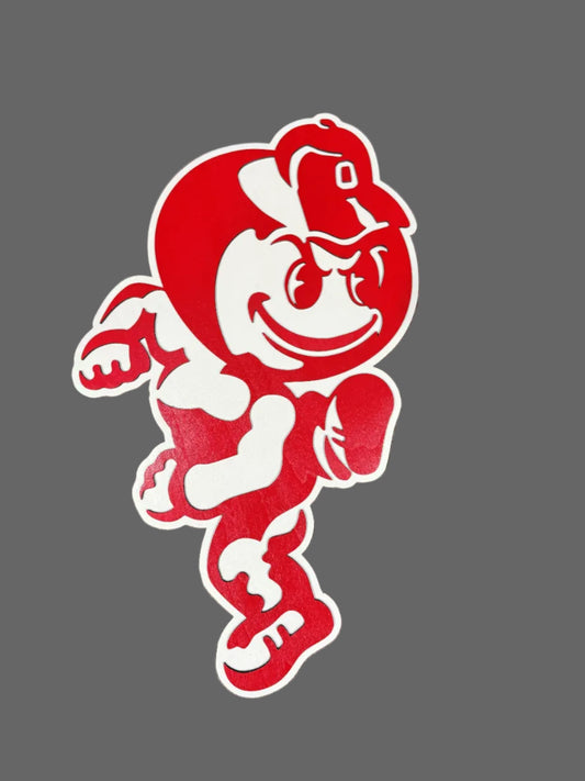 Ohio State Brutus Wood Sign