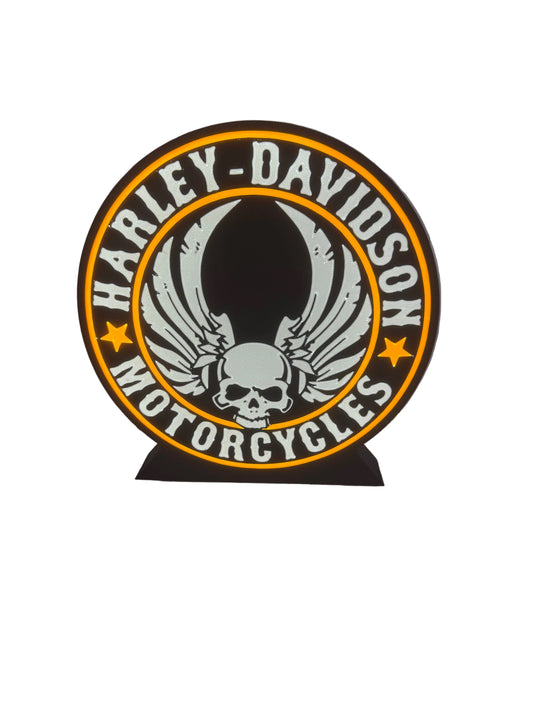 Harley Davidson Willie G light up sign