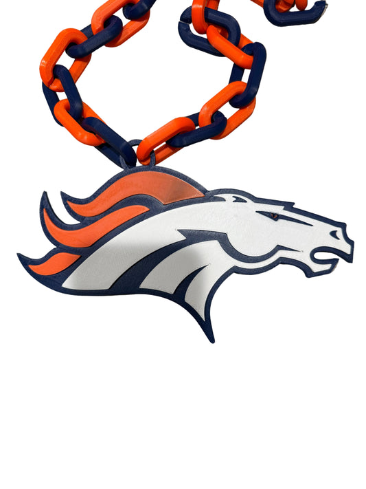 Denver Broncos Necklace