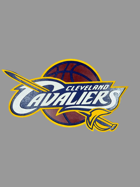 Cleveland Cavaliers Wood Sign