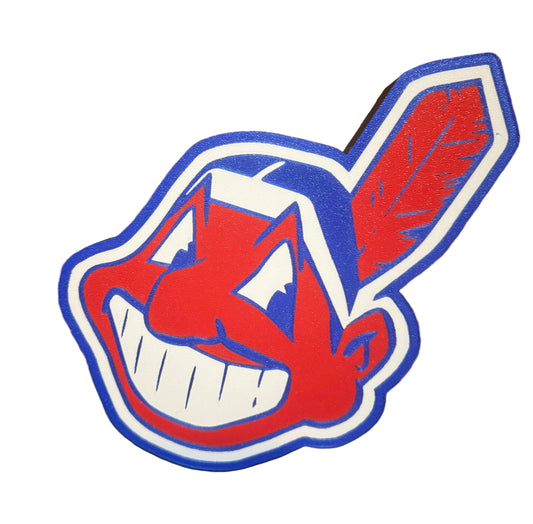 Chief Wahoo 3d printed light box