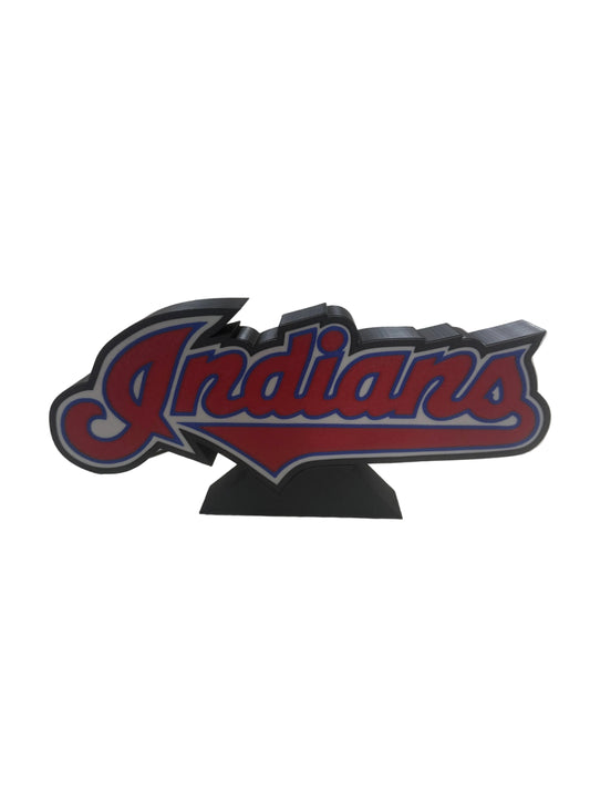 Cleveland Indians light box