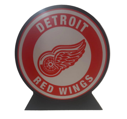 Detroit Red Wings light up sign